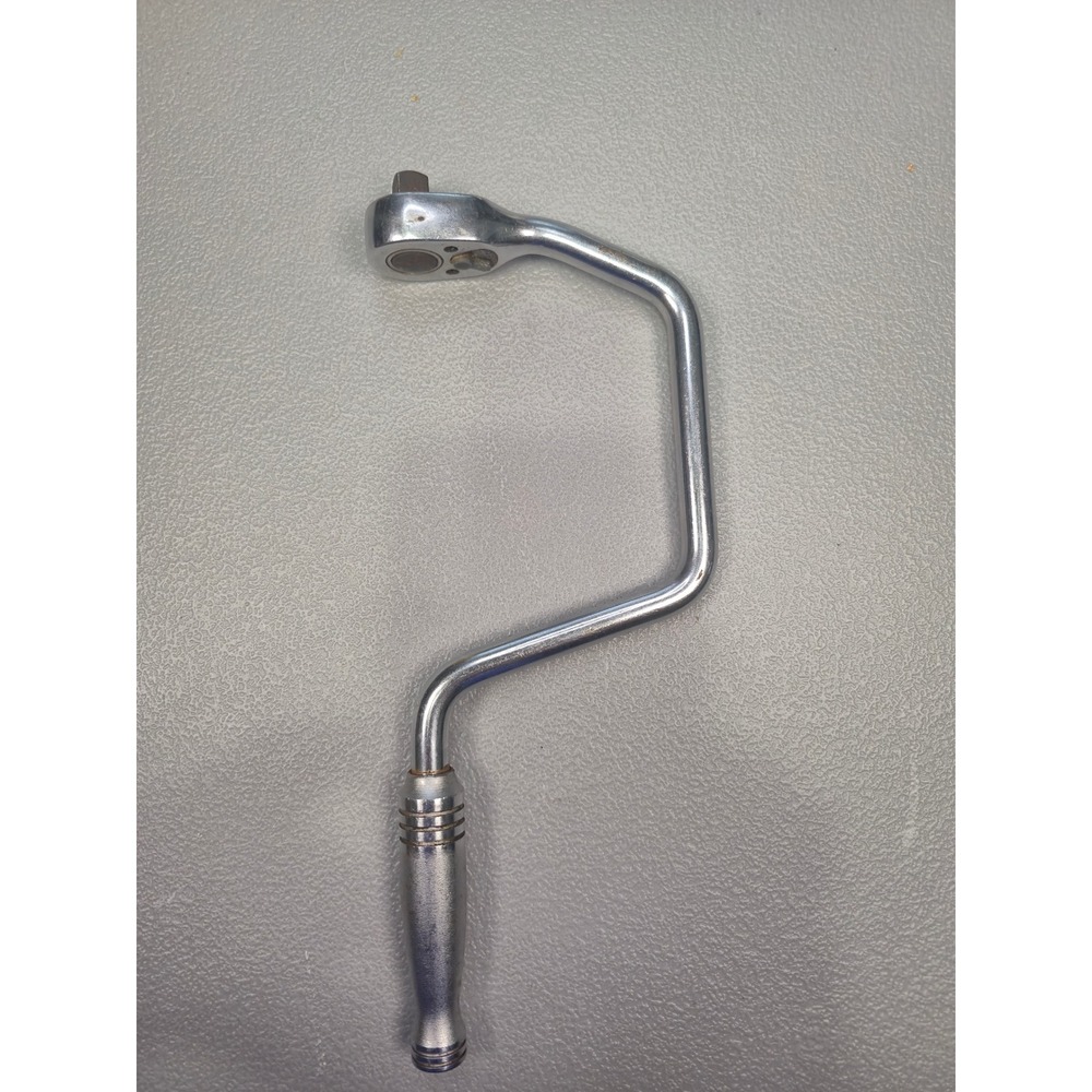 Vintage Snap-on RS-4-L Speeder Ratchet 1/2 Drive USA PAT D-132891 Chrome